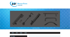 Desktop Screenshot of bhavyabrass.com